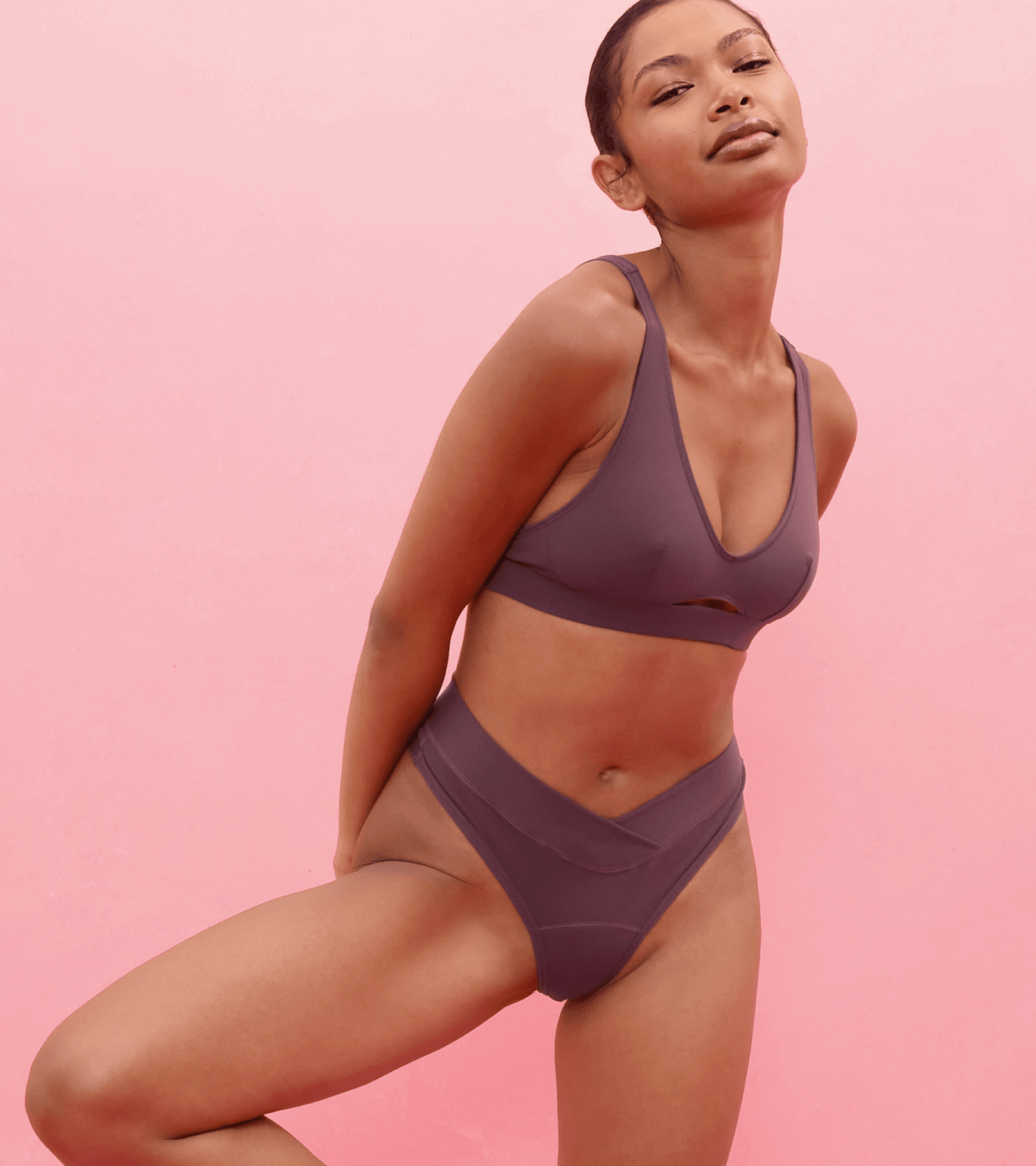 Aurora - Thong - Brown