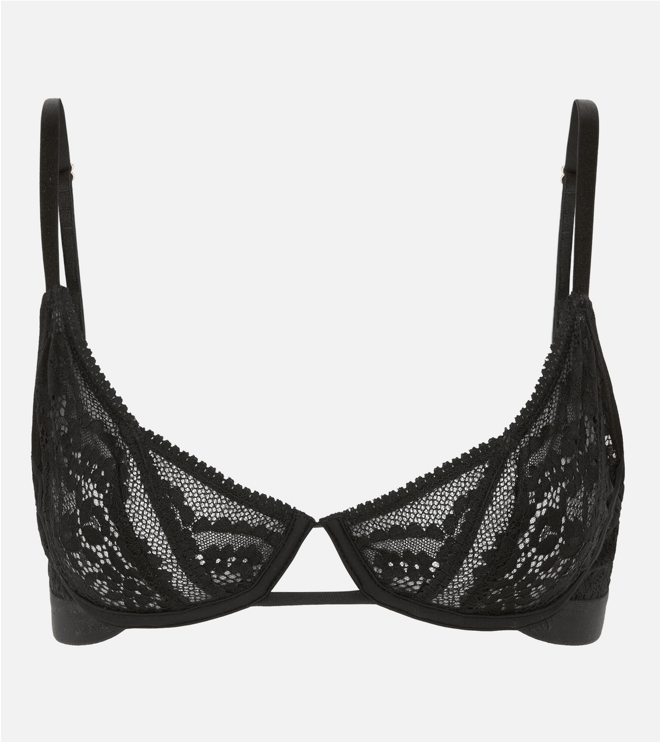 Muse - Plunge wired bra - Black
