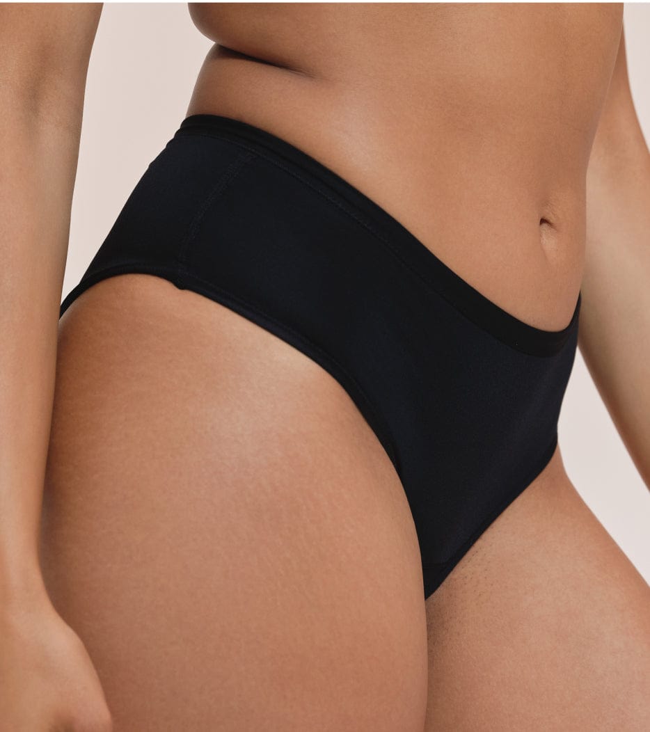 Discharge underwear - Classic - Recycled Nylon - Black