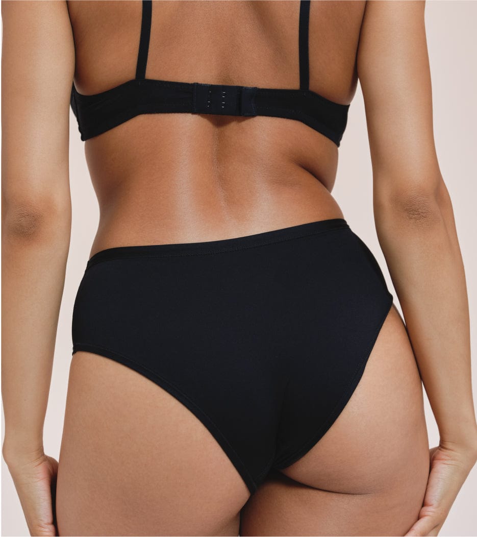 Discharge underwear - Classic - Recycled Nylon - Black